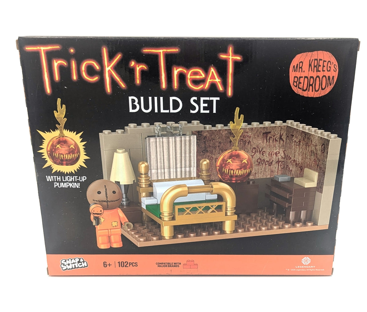 TRICK 'R TREAT BUILD Set "MR. KREEG'S BEDROOM" NEW
