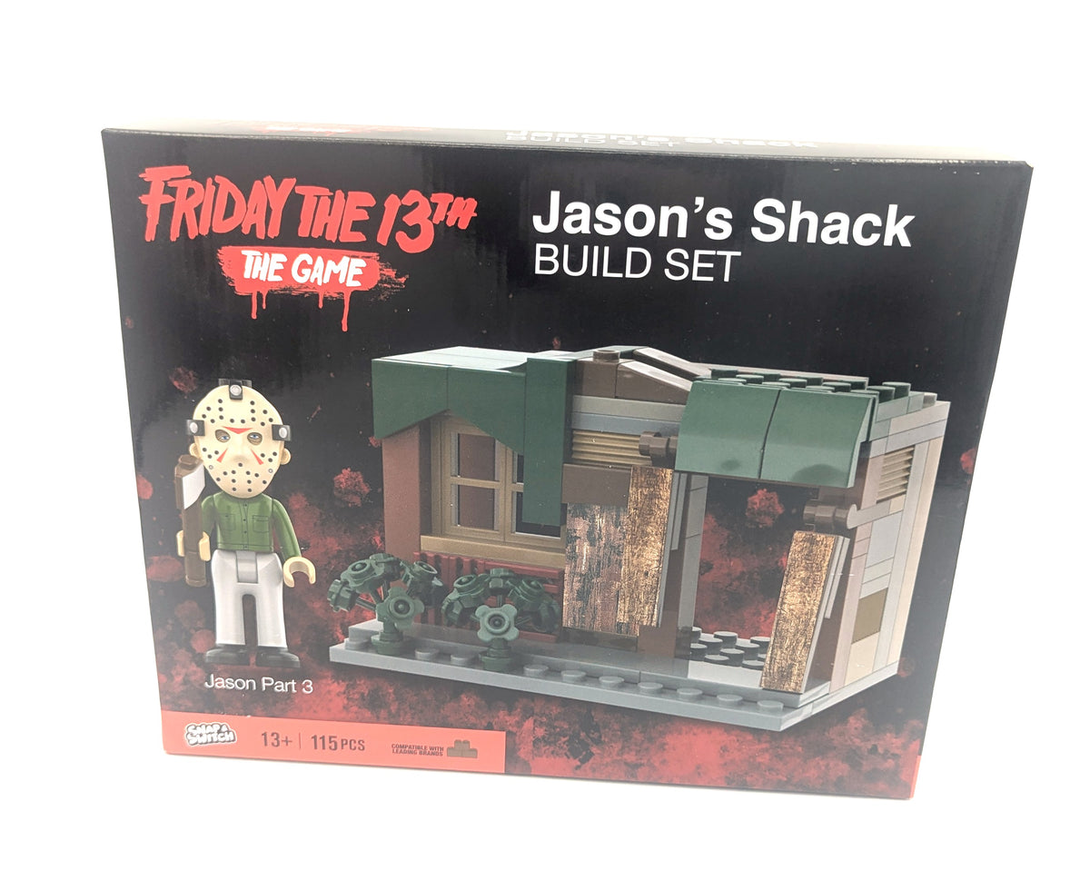 FRIDAY the 13TH CABIN SHACK Build Set Jason Voorhees Horror Icon NEW