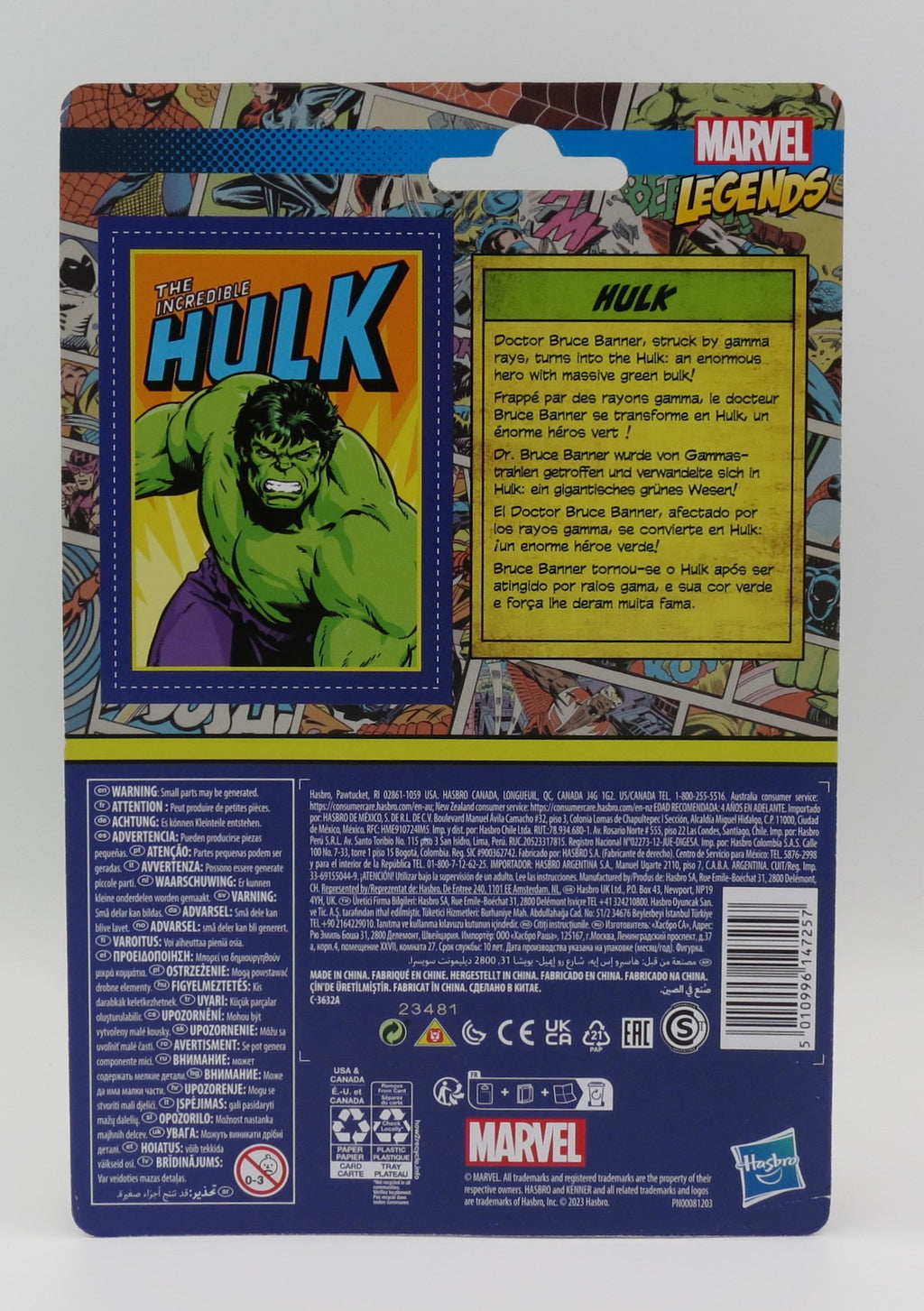 The Incredible Hulk - Marvel Legends - Retro 375 - Hasbro