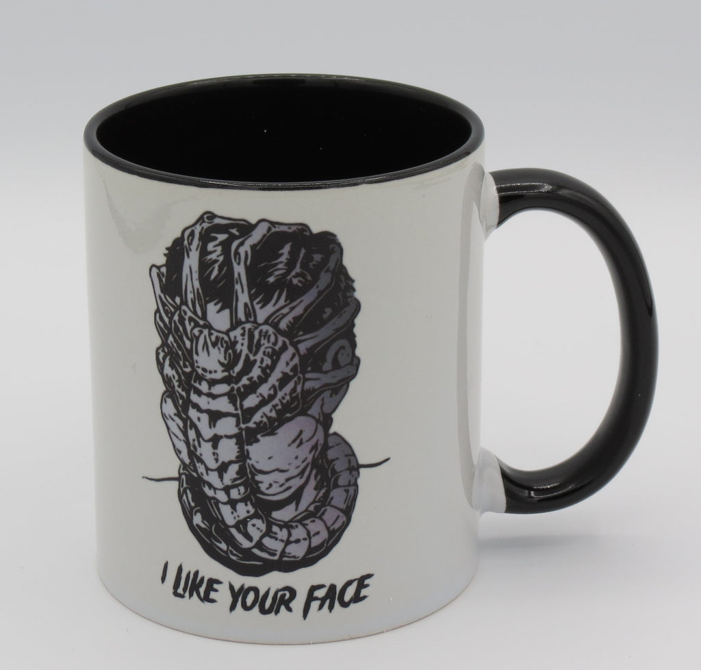 Alien Facehugger Mug "I like your face" New