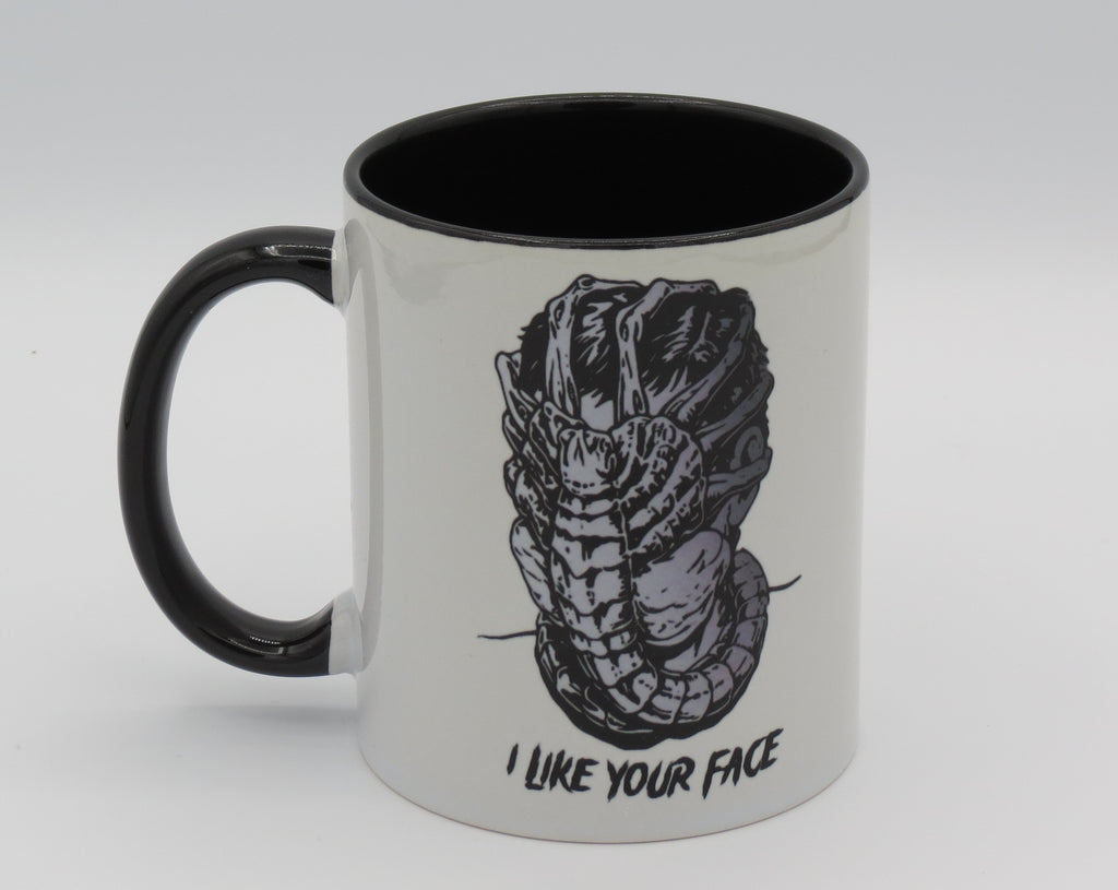 Alien Facehugger Mug "I like your face" New