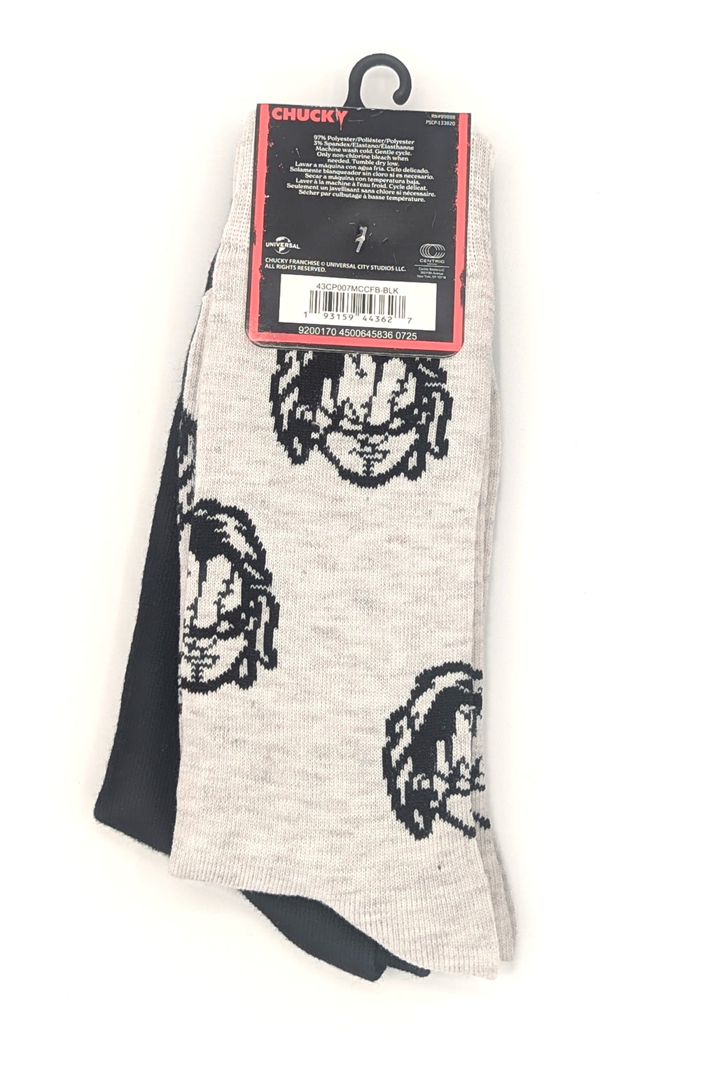 Chucky "Mommy's Little Angel Socks 2 Pack NEW