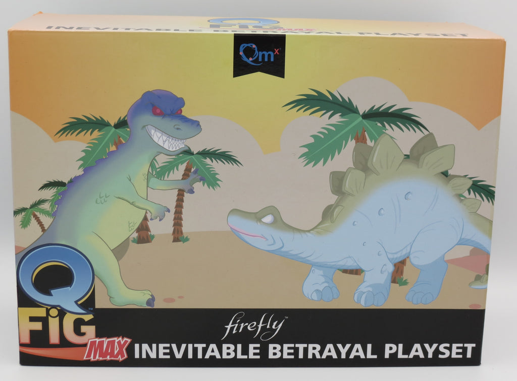 Firefly Cargo Q Fig Max Inevitable Betrayal Playset Dinosaur Unopened