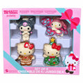 Jim Shore Hello Kitty & Friends Christmas Hand-painted Ornament Set of 4 NEW