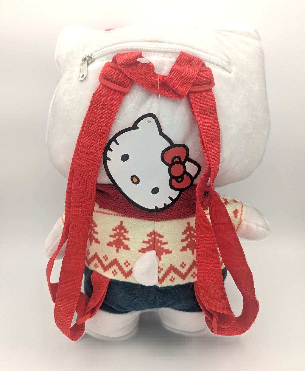 Rare! Winter Hello Kitty Plush Backpack NEW