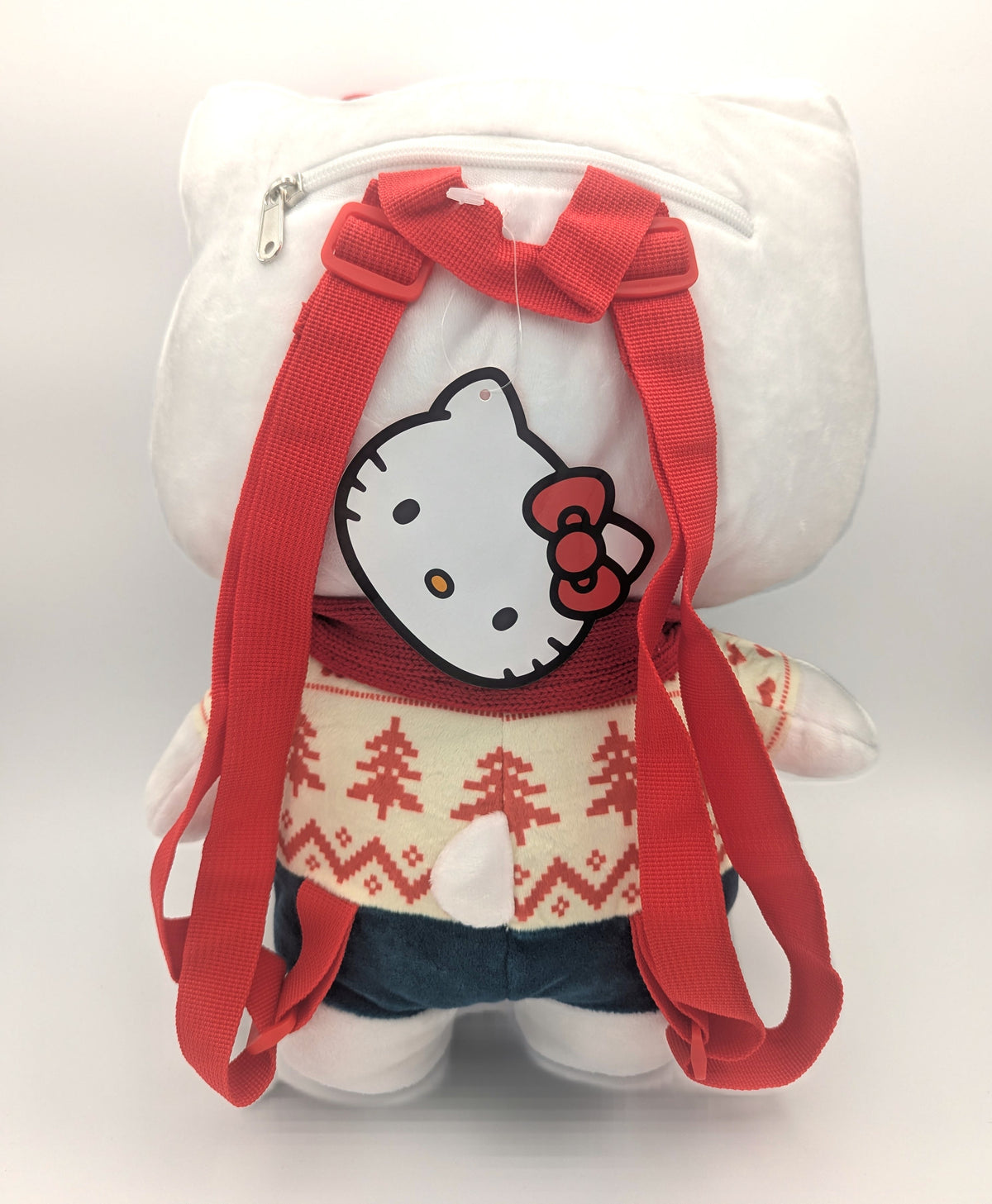 Rare! Winter Hello Kitty Plush Backpack NEW