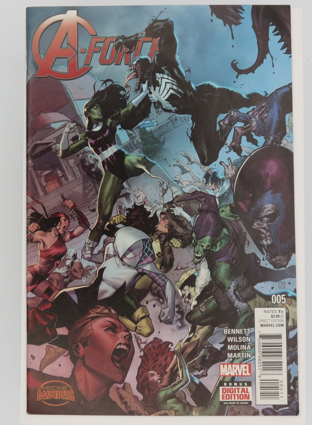 A-Force #1-5 Complete - 2015 Marvel