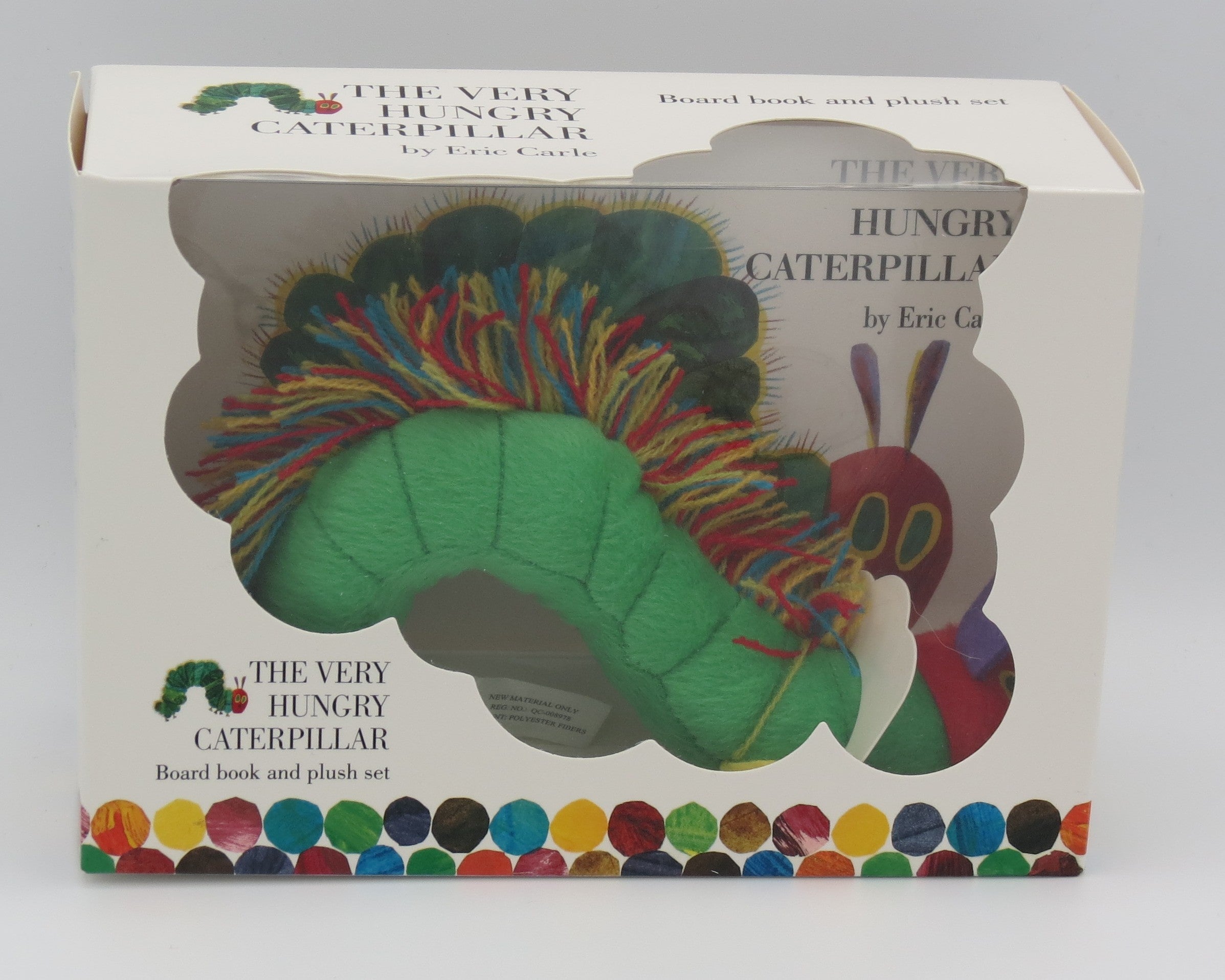 The Very Hungry Caterpillar Board Book and Plush (Book&Toy)