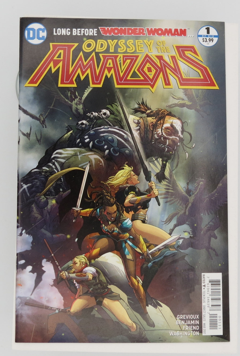 Odyssey of the Amazons  #1-6 Complete - 2017 DC