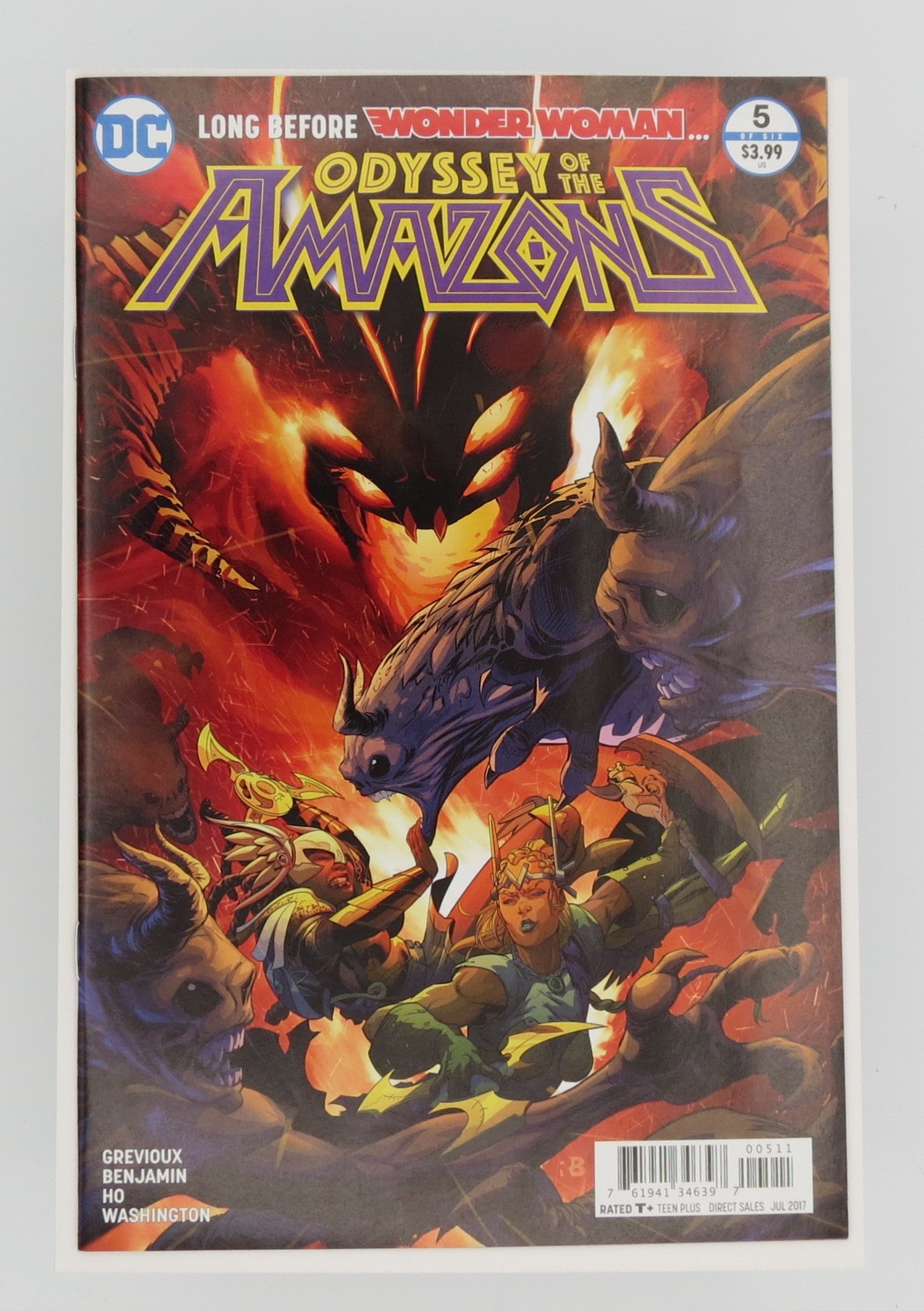 Odyssey of the Amazons  #1-6 Complete - 2017 DC
