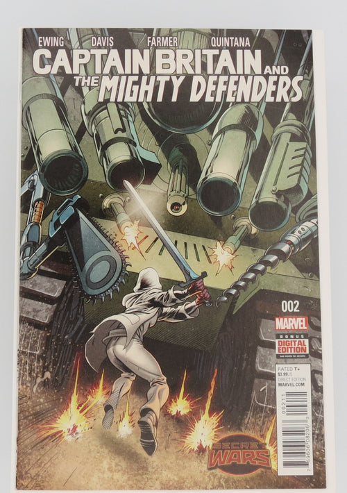 Captain Britain and the Mighty Defenders 1-2 complete Marvel