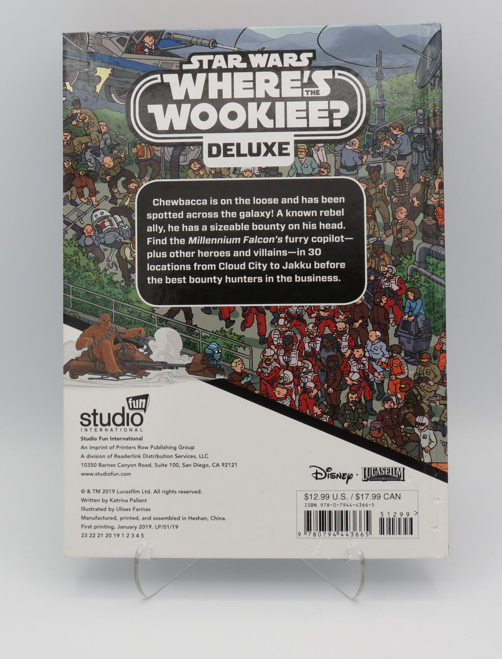 Star Wars: Where's the Wookiee? Deluxe: Search for Chewie in 30 Scenes!