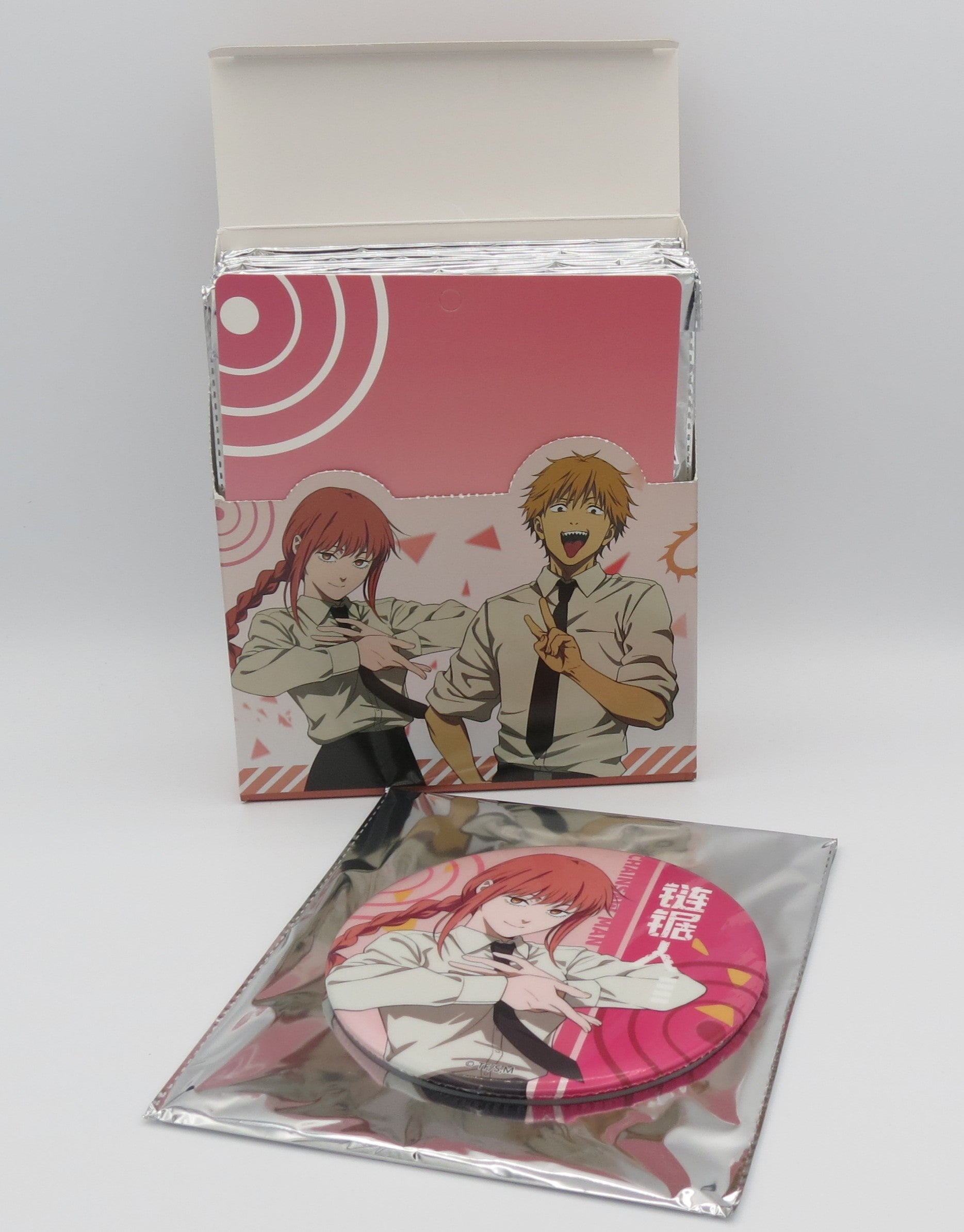 Chainsaw Man Holographic Badge - Blind Box (8 Designs + Random) Anime Pin