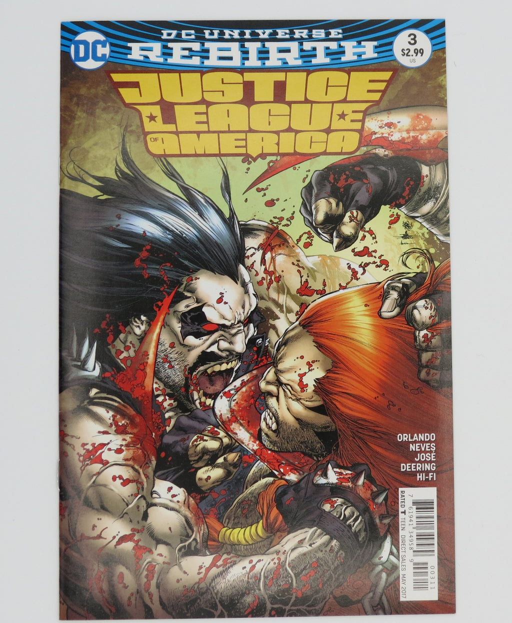 Justice League of America Rebirth #1  & JLA #1-6
