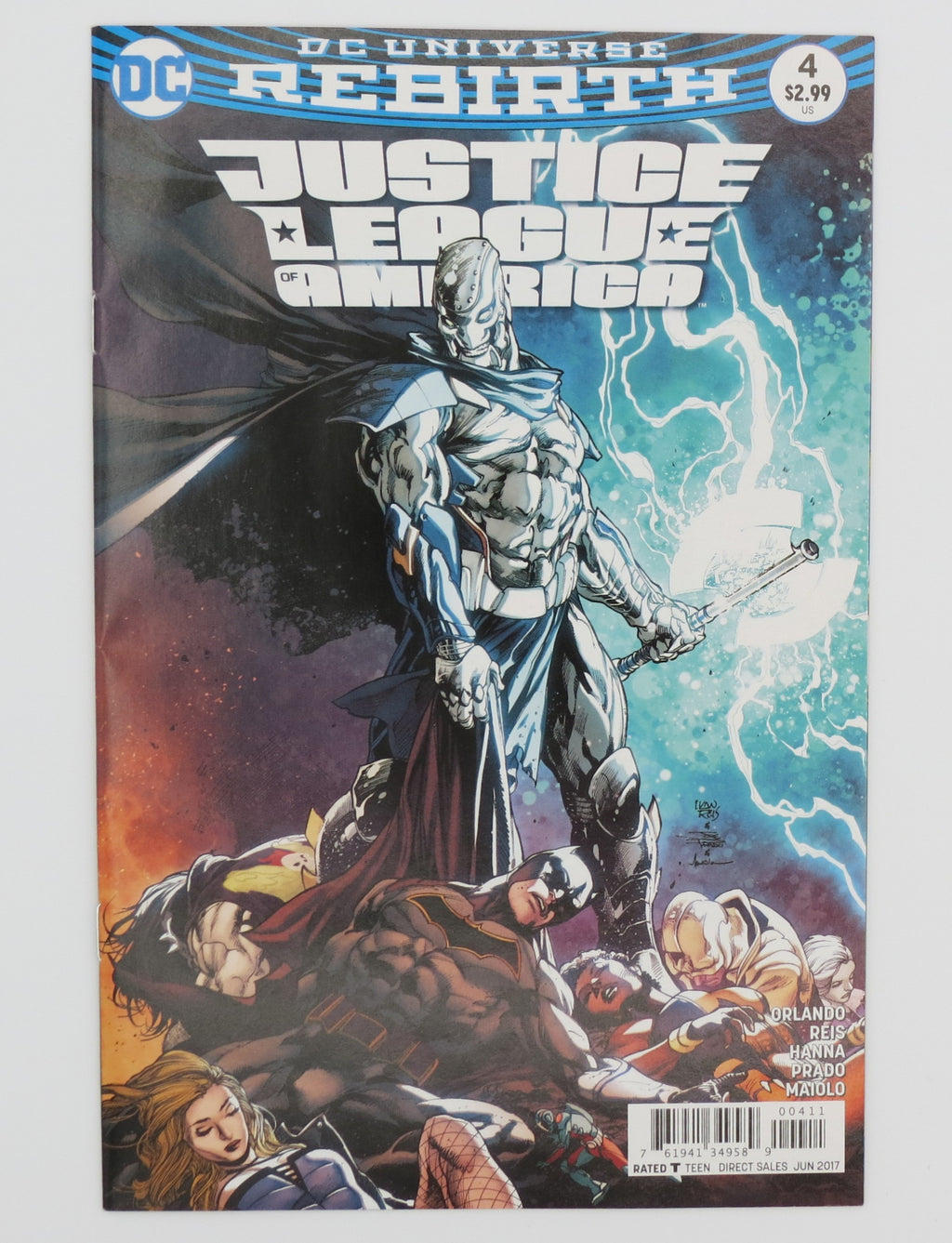 Justice League of America Rebirth #1  & JLA #1-6