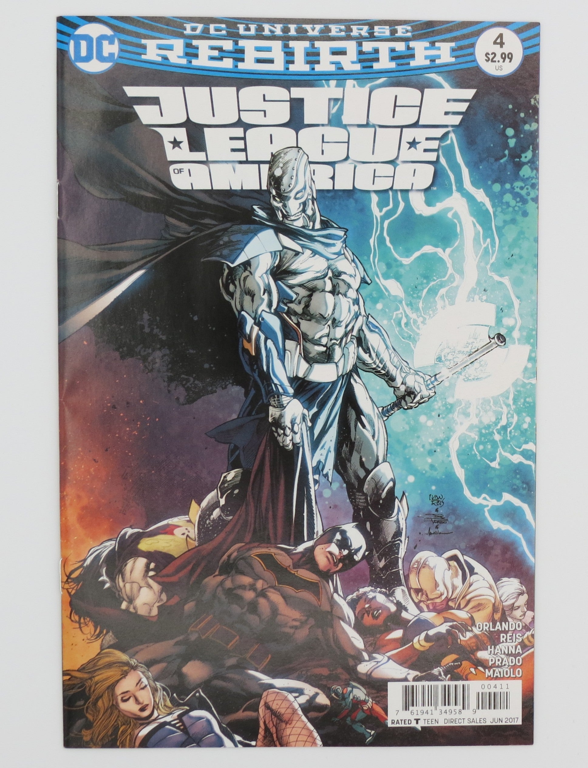 Justice League of America Rebirth #1  & JLA #1-6
