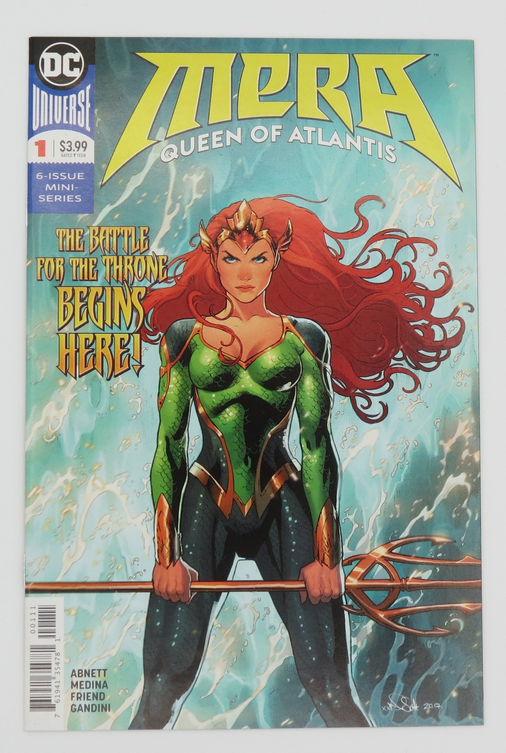 Meera Queen of Atlantis 2018 - Complete Set DC
