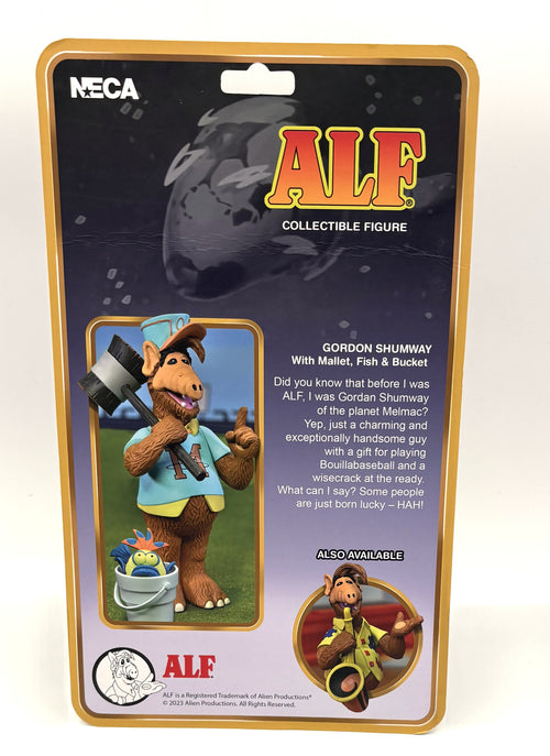 ALF Toony Classics Gordon Shumway 6" Figure Mallet Fish Bucket NEW