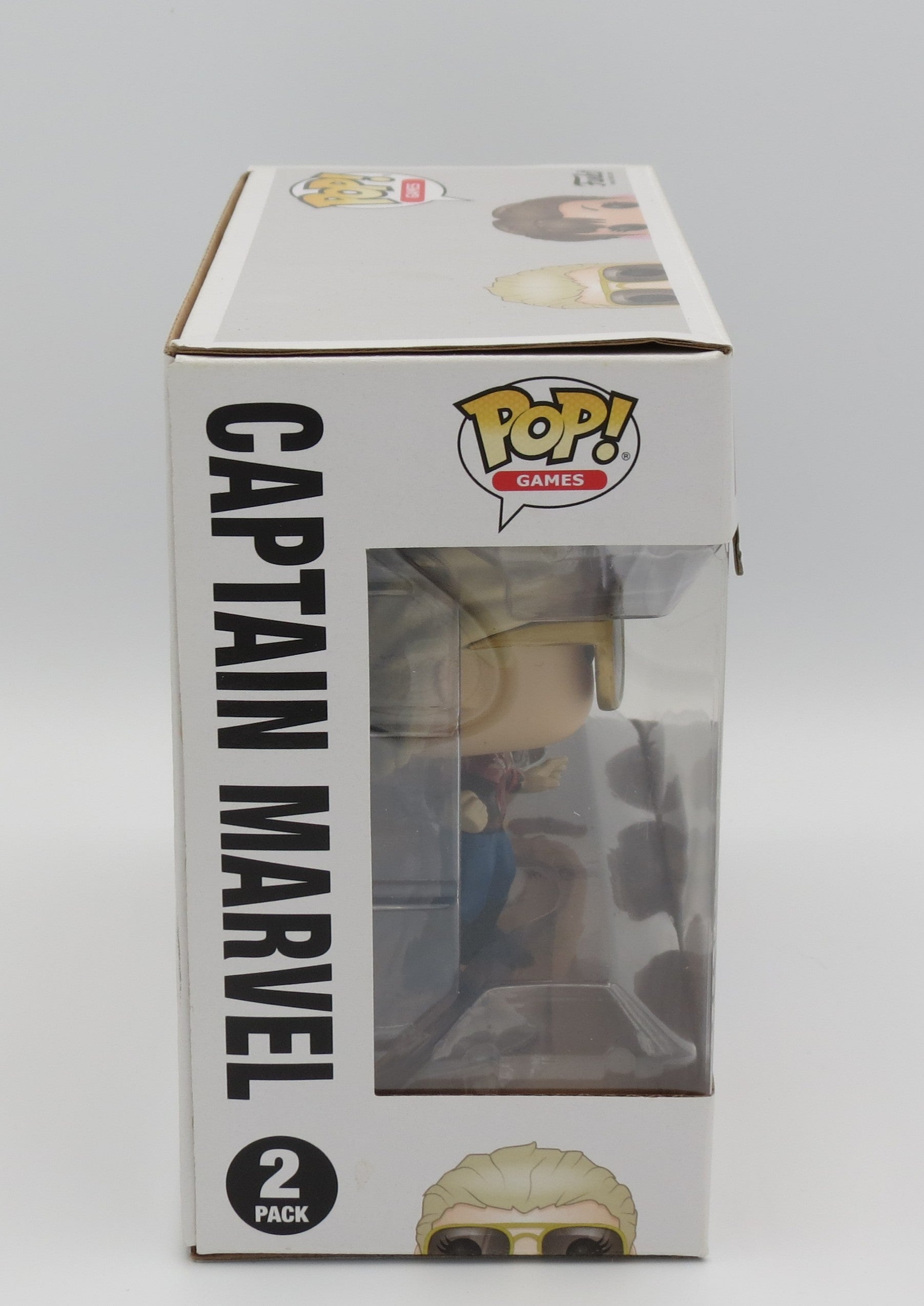 Funko Pop - Gamerverse Captain Marvel vs Chun-Li Capcom Infinite 2 Pack Vinyl