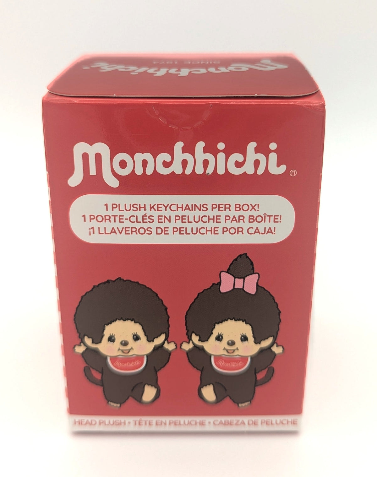 Monchhichi Head Plush Keychain Blind Box NEW!