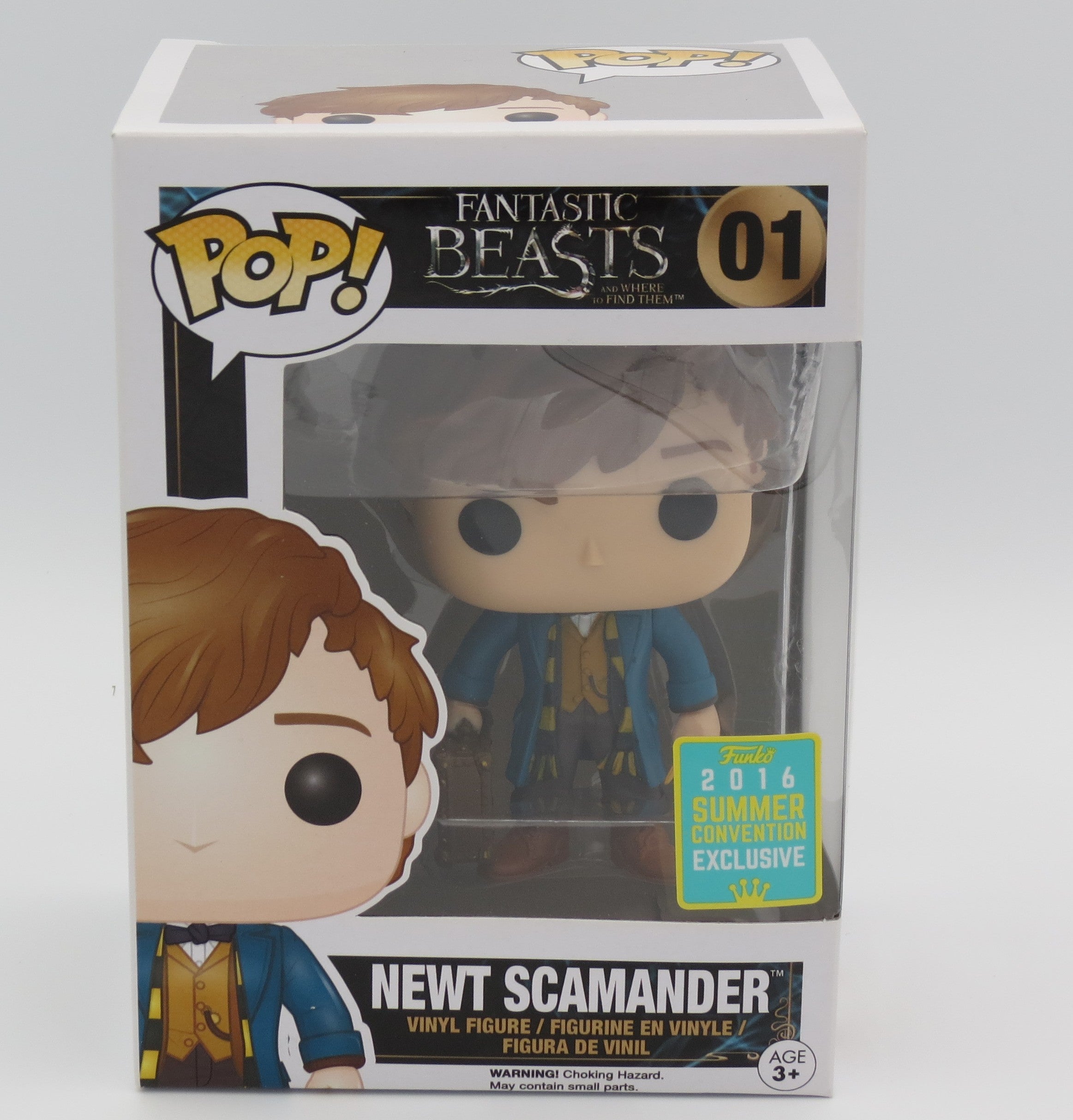 Funko Pop! Newt Scamander #01 - Funk 2016 Summer Convention Exlusive