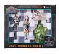 Jim Shore Nightmare Before Christmas Hand-painted Ornament Set of 4 NEW