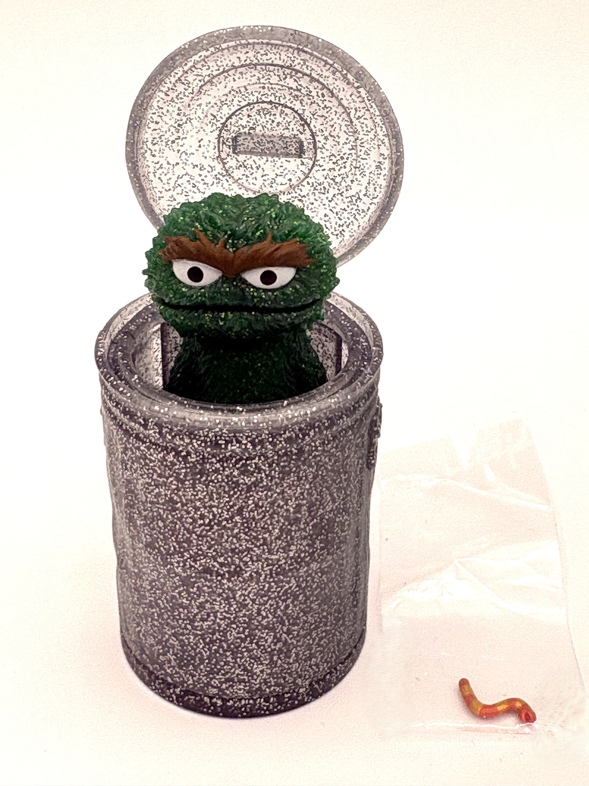 Super Rare! Oscar the Grouch Mini Figure - CHASE