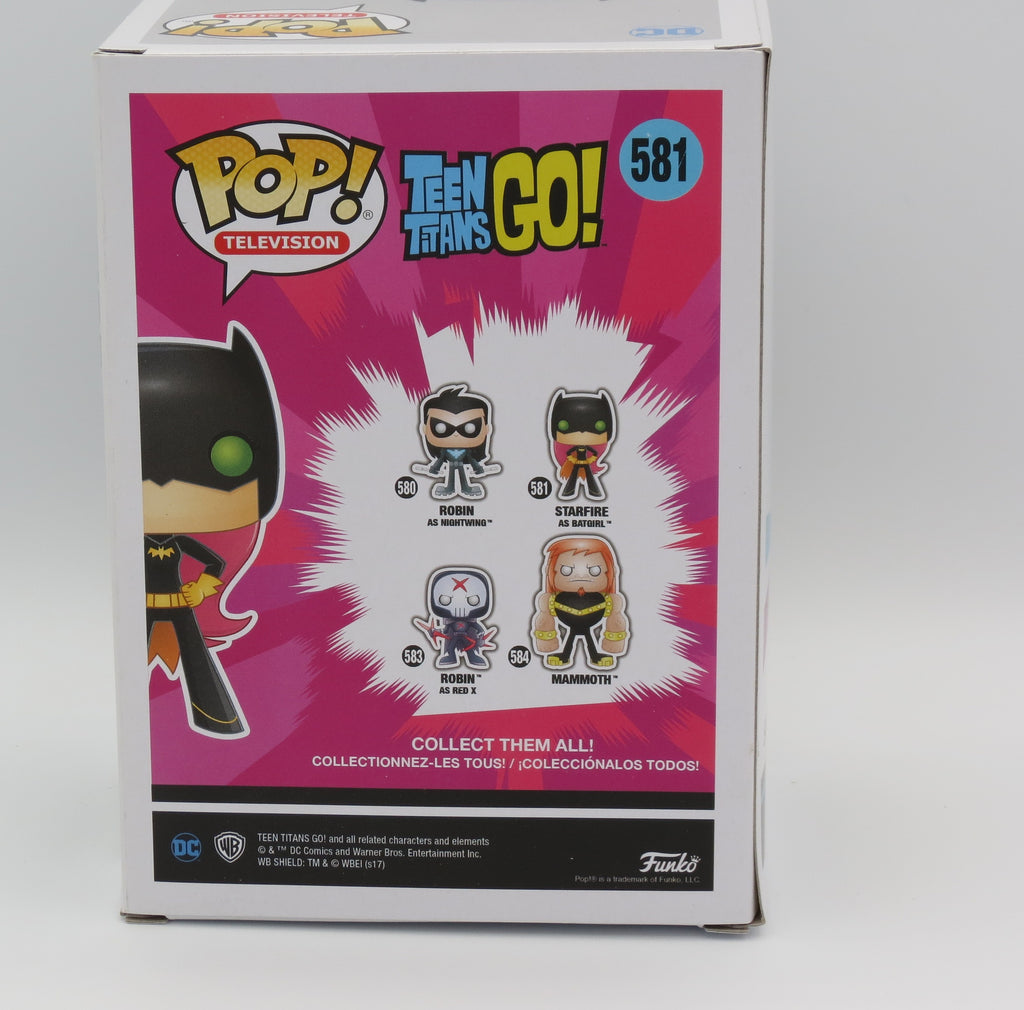 Funko Pop! Teen Titans Go! Starfire as Batgirl #581