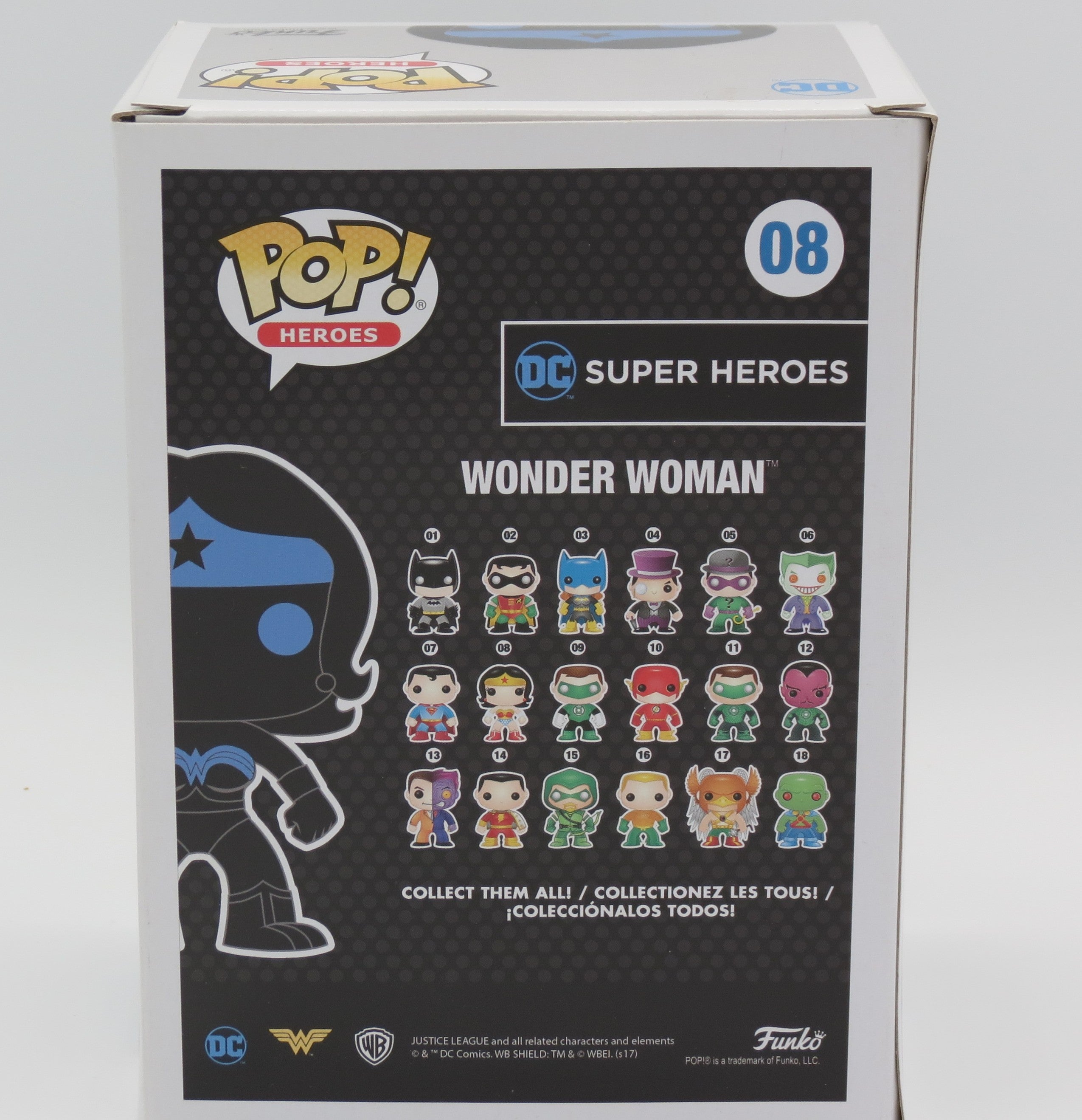 Funk Pop! Wonder Woman #08 Entertainment Earth Exclusive "Glow in the Dark"